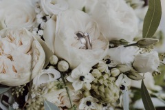 Detail Brautstrauß weiß